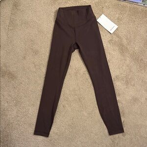 Lululemon Athletica Brown High-Rise Leggings